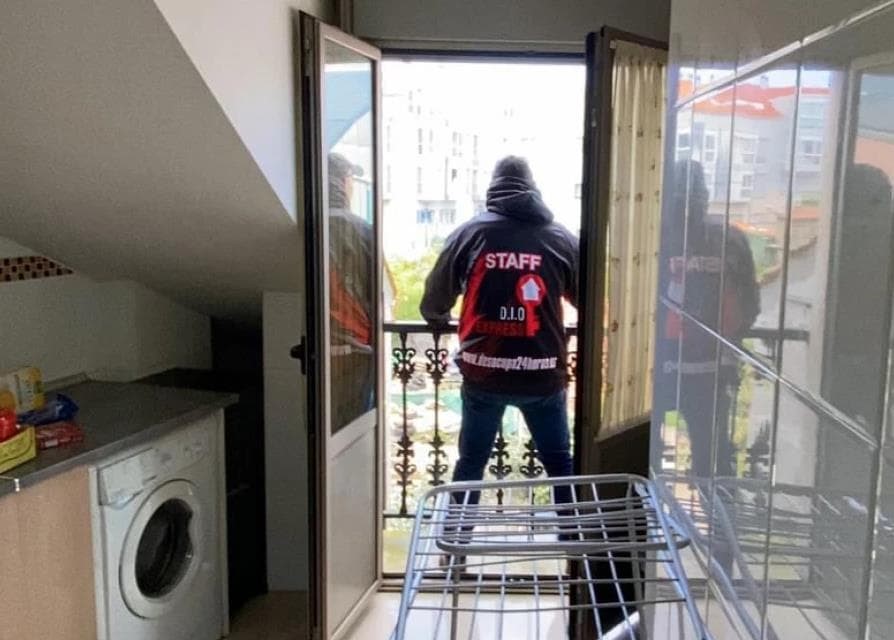 Desocupan una vivienda en Los Rosales por segunda vez este mes