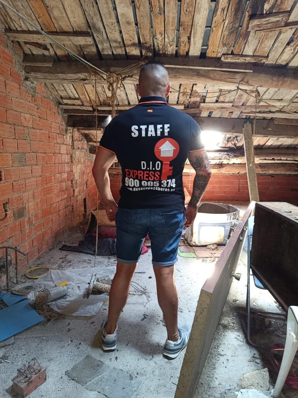 Inmueble recuperado en la ciudad de Lugo Ocupación ilegal - Imagen 3