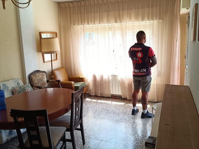 Inmueble recuperado en la ciudad de Toledo Inquilinos Morosos