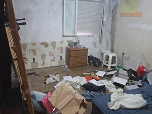 Inmueble recuperado en Parla, Inquilinos morosos