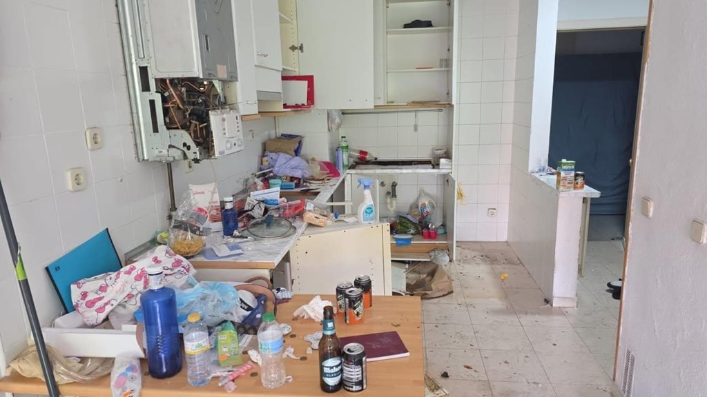 Inmueble recuperado en Rivas Vacia-Madrid inquilina en precario